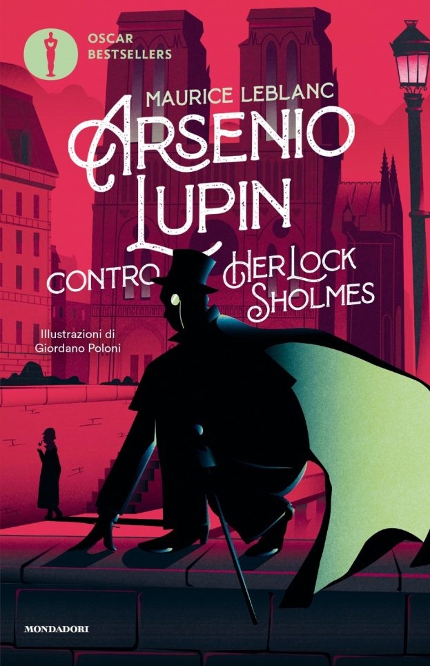 Copertina  Arsenio Lupin contro Herlock Sholmes - autore Maurice Leblanc