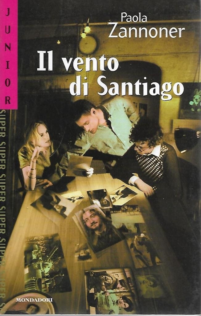 Copertina  Il vento di Santiago  - autore Paola Zannoner