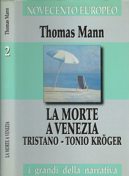 Copertina  La morte a Venezia ; Tristano ; Tonio Kröger